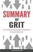 Summary of Grit: The Power of Passion and Perseverance by Angela Duckworth