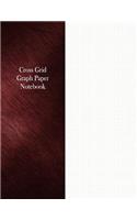 Cross Grid Graph Paper Notebook: 1/8" Cross Grid Rule, 100 Pages