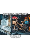 Classic Bicycles Calendar 2018: 16 Month Calendar