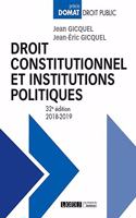 Droit constitutionnel et institutions politiques 32e edition