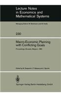 Macro-Economic Planning with Conflicting Goals
