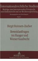 Beweislastfragen Im Haager Und Wiener Kaufrecht