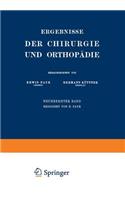 Ergebnisse Der Chirurgie Und Orthopädie