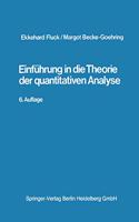 Einfa1/4hrung in Die Theorie Der Qualitativen Analyse
