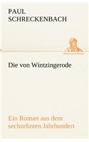 Die Von Wintzingerode: (German)