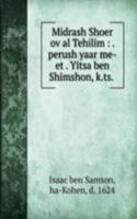 Midrash Shoer ov al Tehilim