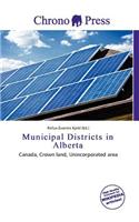 Municipal Districts in Alberta