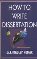 How To Write Dissertation