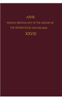 Annual Bibliography of the History of the Printed Book and Libraries