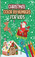 Christmas Color By Numbers For Kids
