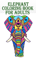 Elephant Coloring Book for Adults