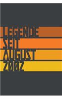Legende seit August 2002