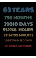 63 years of being awesome