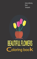 beautiful flowers coloring book