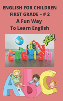 English for Children First Grade - # 2