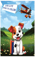 Super Cute Puppies To Color