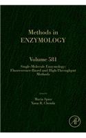 Single-Molecule Enzymology: Fluorescence-Based and High-Throughput Methods