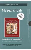 MyLab Search with Pearson eText -- Standalone Access Card -- for Perspectives on Personality: (English)