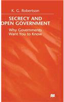Secrecy and Open Government