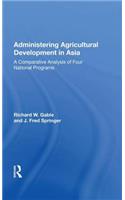 Administering Agricultur