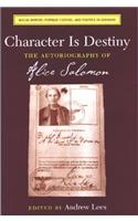 Character Is Destiny