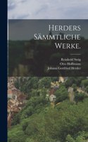 Herders sämmtliche Werke.