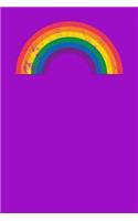 LGBT Rainbow: Notebook, 6x9 inches, 120 lined white pages for LGBT Fans