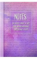Notes