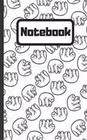 Notebook: Sloth Pattern 120 Lined Pages Notebook / Journal (6 X 9)