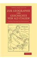 Zur Geographie und Geschichte von Alt-Italien