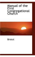 Manual of the First Congregational Church
