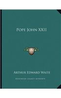 Pope John XXII: (English)