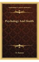 Psychology and Health