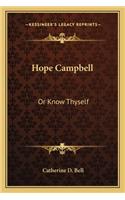 Hope Campbell
