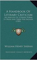 A Handbook of Literary Criticism