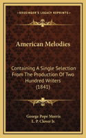 American Melodies