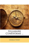 Syllabaire Cuneiforme ...