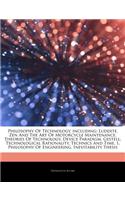 Articles on Philosophy of Technology, Including