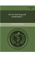 Service-Learning and Mathematics