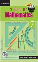 I Did It Mathematics For Nepal Level 7 Student Book