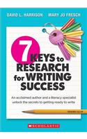 7 Keys to Research for Writing Success