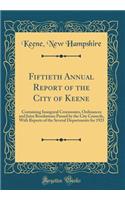 Fiftieth Annual Report of the City of Keene