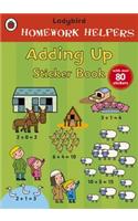 Ladybird Homework Helpers: Adding Up Sticker Book