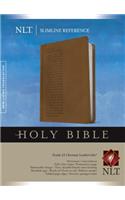 NLT Slimline Reference Bible, Chestnut