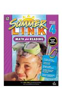 Math Plus Reading Workbook: Summer Before Grade 4