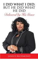 I Did What I Did;but He Did What He Did: (English)