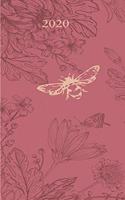 FASHION DIARY FLORAL BEE SLIM D 2020