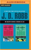J. D. Robb: In Death Series, Books 25-26: Creation in Death, Strangers in Death