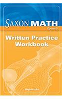 Written Practice Workbook: (Saxon Math Course 3)