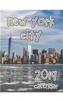 New York City 2019 Calendar